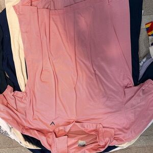 Callaway Men's Pink Striped Polo